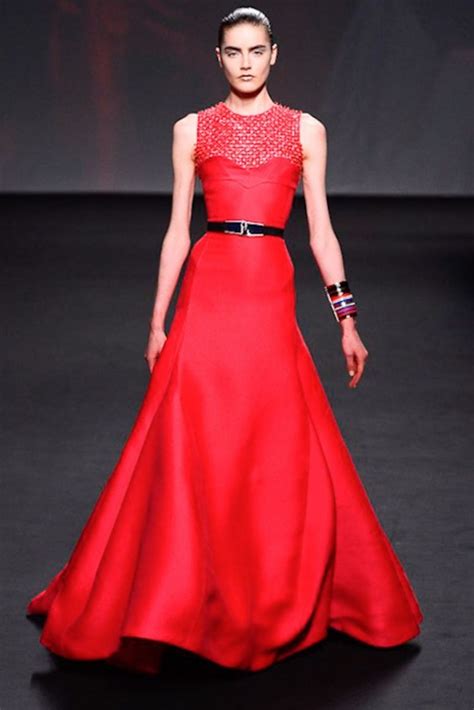 red christian dior|christian dior red carpet dresses.